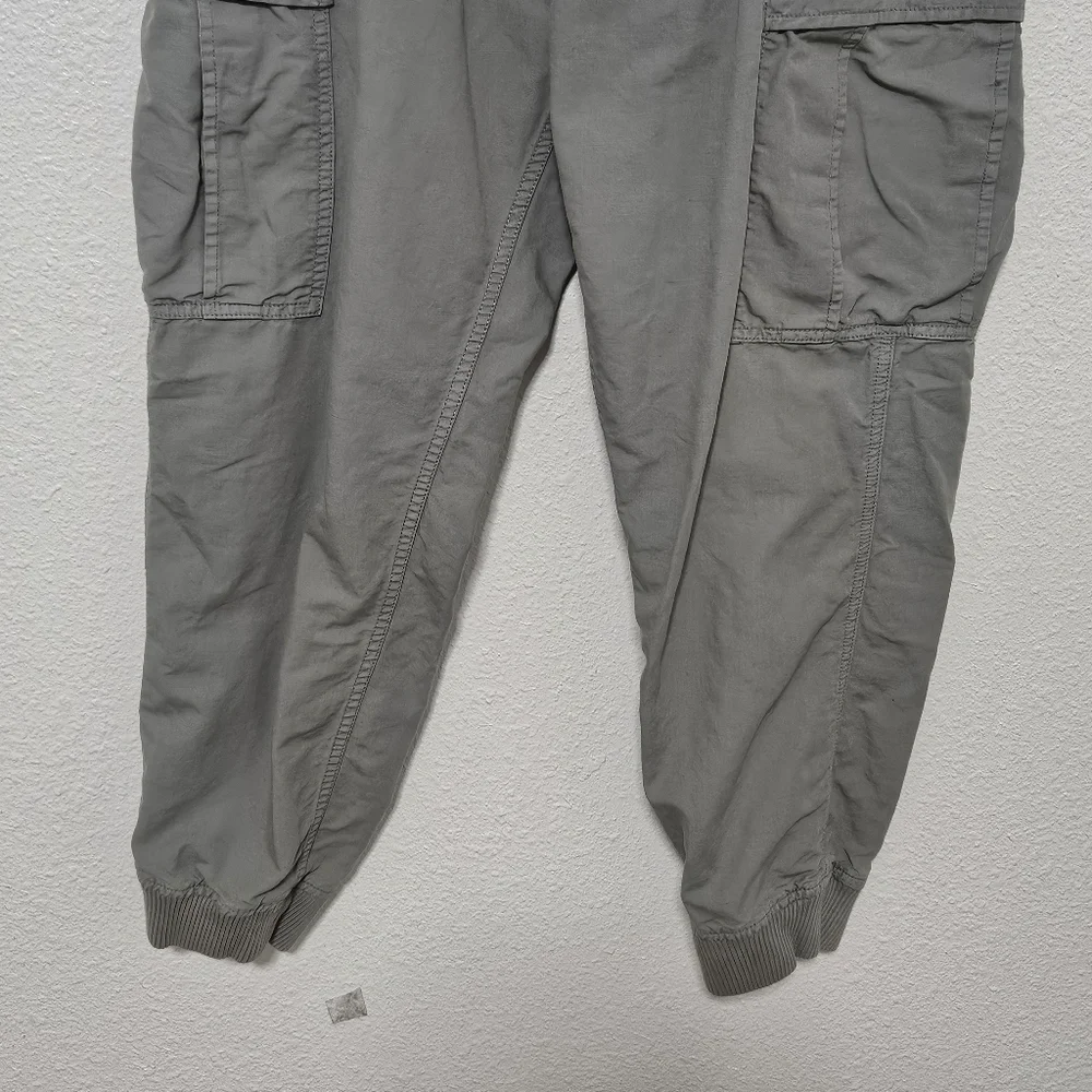 J Crew cargo jogger pants see description for sizing linen blend